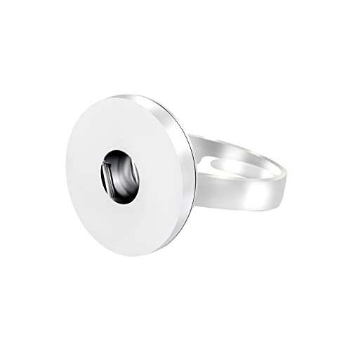 ANDANTE Chunk Bague pour Chunks Boutons Pression (Longueur réglable)