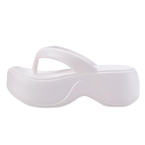 Harssidanzar Womens Platform Flip Flops EVA – Trendy Thong Sandals for Casual & Beach HL2333