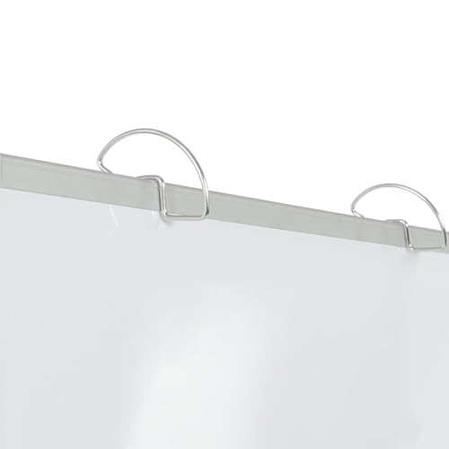 LUXOR MB3040WBIN Classroom Dry Erase Whiteboard and Chart Stand with Storage Bins, Double-Sided Magnetic Design on Wheels, Green/White