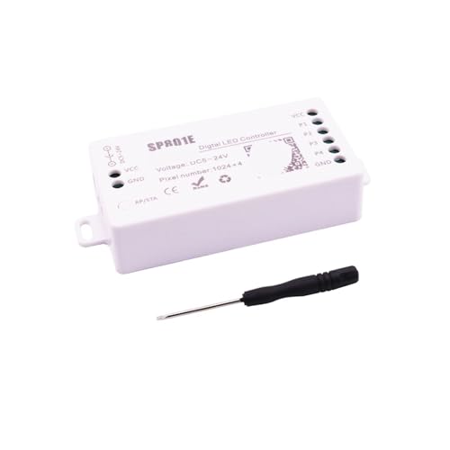Contrôleur de bande LED Pixel SP801E compatible avec WS2812B WS2811 et SK6812