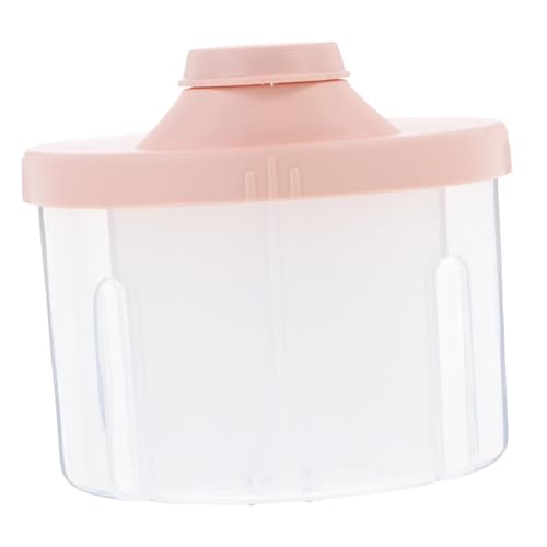 ERINGOGO Portable Milk Storage Case 2pc Dispenser Outdoor Travel Box Milk Powder Storage with 4 Compartments