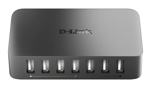 D-Link Dub-H7 - Hub 7 Puertos USB 2.0 con alimentación Externa