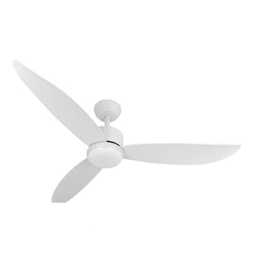 Brico Eléctrico Ventilador De Techo Genil 24w 2424lm 3 Aspas Blanco