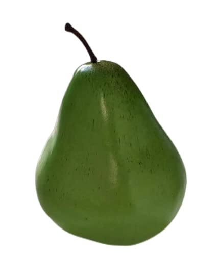 Image of Ulalaza 6Pcs Fake Pear Artificial Fruits Model Lifelike Green Pear Home House Kitchen Party Decoration Desk Ornament