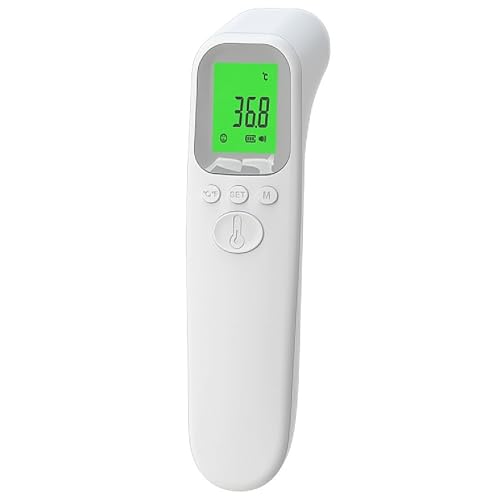 Image of No-Touch Forehead Thermometer for Adults, Infrared Digital Thermometer for Kids, Touchless Baby Thermometer, Accurate Reading with LCD Display for Home Use Family Healthcare