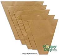 Flower Sleeve 100% Natural Kraft Paper (Water Strength 45-50 GSM.)- Pack of 100 Sleeves (4.5" x 16" x 14")