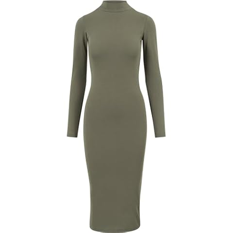 Robe Urban Classics Femme Vert Cover