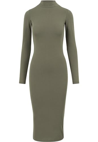 Robe col roulé Urban Classics robe pull en maille ajustée pour femme