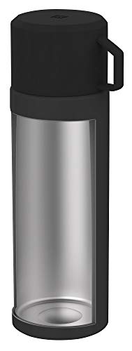 Foto von ZWILLING Thermo Isolierflasche, Integrierte Tasse, Thermokanne, Doppelwandisolierung, 1 L, Höhe: 28, 1 cm, Schwarz, small