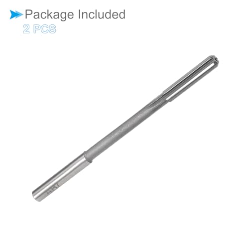 CoCud Aufbohrer, 4 mm Schneiddurchmesser H7, Hochgeschwindigkeitsstahl Rundschaftholzbohrer - (Anwendungen: für Aluminium, Eisen, Kupfer, Kunststoff, Holz), 2 Stück
