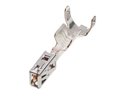 Molex/Waldom, 64324-1139, 2.80mm CMC CP Female Terminal Tin Plated; Selective 1.27µm Gold in Contact Area for Tab Dimensions 2.8mm x 0.8mm Wire Size >1mm² to 2mm² (2500 Item/s)