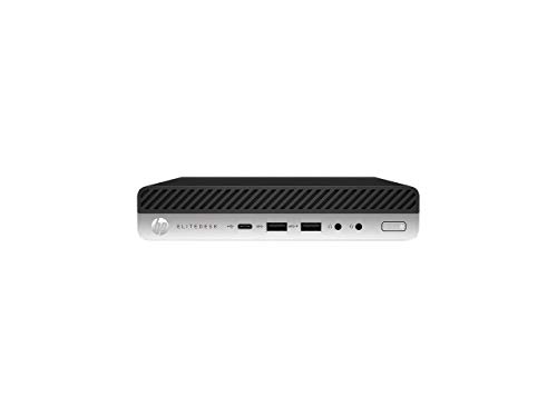 HP Inc. EliteDesk 800 G3 7th Gen Intel Core i5-7500 3.4GHz Mini Desktop PC - 8GB RAM, 256GB SSD, HD Graphics 630, Microsoft Wind