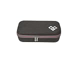 Millenium Premium Switch - Custodia per switch console e accessori con ripiano interno rimovibile per Switch Grips, custodia rigida per protezione della console durante il trasporto, colore: Grigio