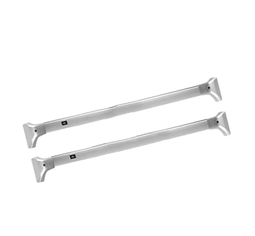 Barres de toit alu verrouillables pour Toyota Highlander 2020-2023 sans rails