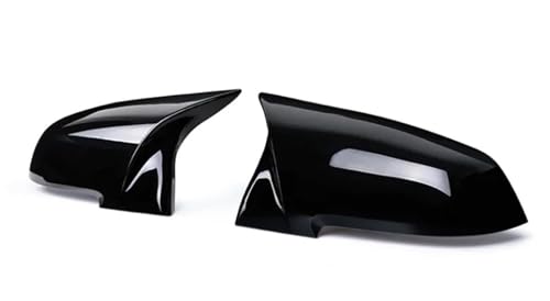 Couvercle rétroviseur latéral noir brillant pour BMW M2 F87 finition haute brillance
