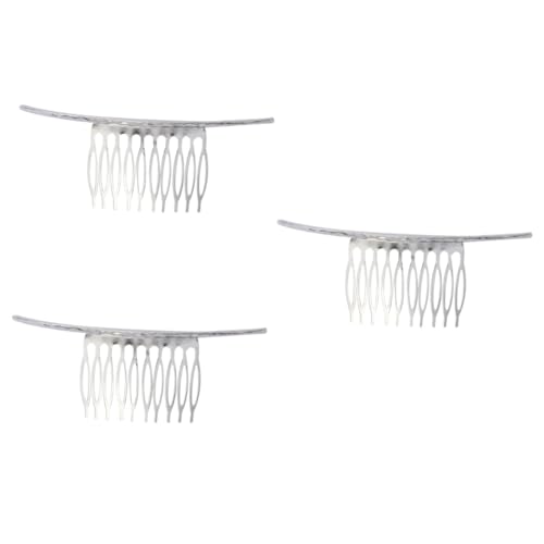 3St graceling gracy hair pin tooth haarnadel silver the crown krönner haarklauenclip hair claw clip haarbänder haarschmucken haaraccessoires Haar Styling hairband Kamm Stift Braut