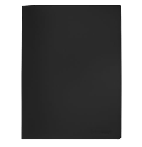 Q-Connect Polypropylene Display Book 40 Pocket Black KF01260