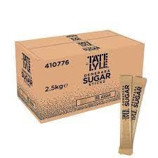 T & L Demerara Sticks 1000s | Natural Unrefined Sugar | Individually Wrapped | Exquisite Sweetening Option | Perfectly Sweet Moments
