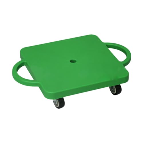 Ysyqkn Scooter con Asa para Niños Patinete de Interior con Ruedas Antideslizantes Tabla de Piso Ergonómica para Coordinación Motora Adecuada para Niños y, Verde