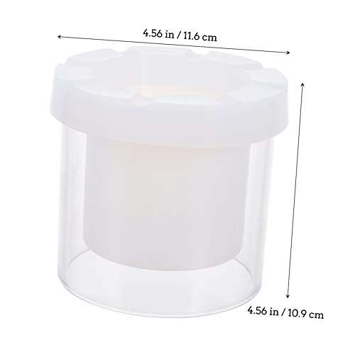 Moule à bougie cylindrique transparent SHINEOFI pour création artisanale de bougie - 4