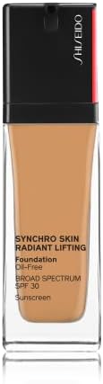 Shiseido Synchro Skin Radiant Lifting Foundation SPF 30, 360 Citrine - 30 mL - Medium-to-Full, Buildable Coverage - 24-HR Hydration - Transfer, Crease & Smudge Resistant - Non-Comedogenic