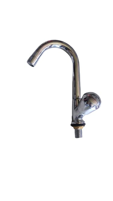 Tap Material Type: Brass, Colour Name: Silver (3)