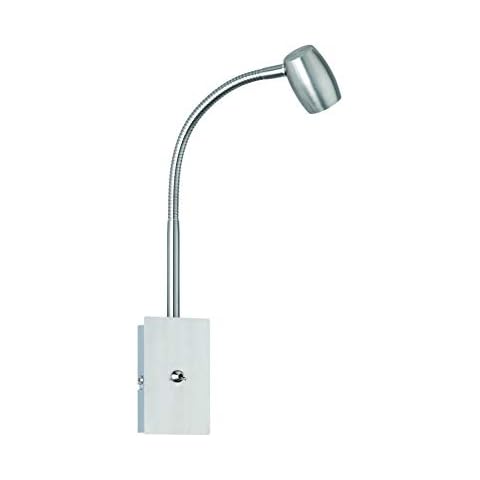 Trio Leuchten Wandspot 803080107 Michael, Metall Nickel matt Cover