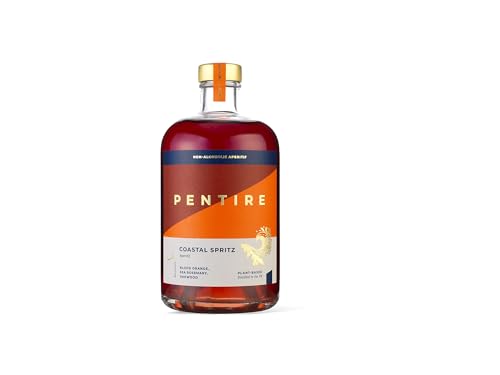 Pentire - Coastal Spritz 70cl Non-Alcoholic Botanical Snack Distilled from Native Cornish Plants No