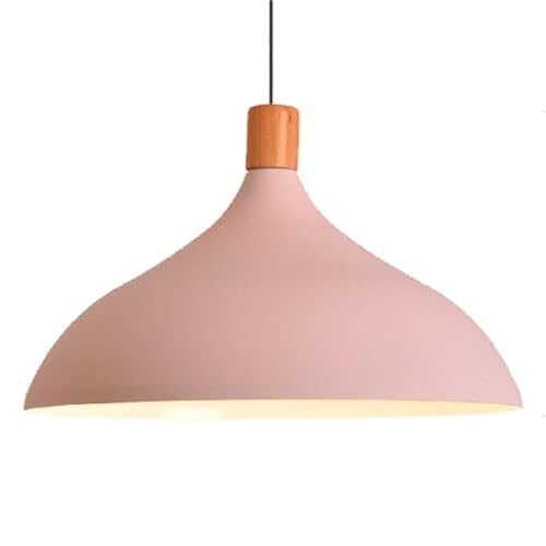 Lustre scandinave rose pour l'ambiance d'un restaurant chic