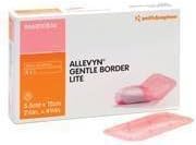 New Allevyn Gentle Border 7.5cm x 7.5cm (10s)