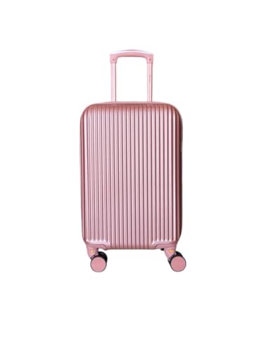 Mala de Bordo 10KG ABS Padrão Anac Giratória Viagem Texas (Rose)