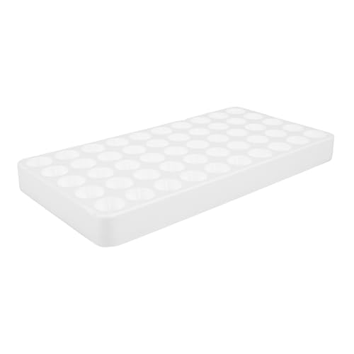 STOBAZA Sampling Tube Rack Test Tube Organizer Holes Foam Base for Lab Research