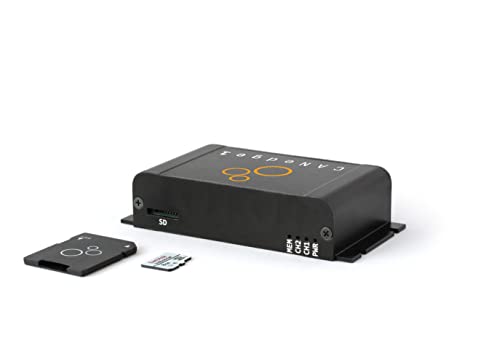 CANedge1: 2 x CAN Bus Data Logger | Standalone | 8 GB SD Card | Log CAN, J1939, OBD2, CANopen & More