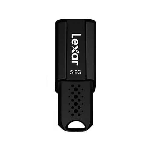 Image of Lexar 512GB JumpDrive S80 USB 3.1 Flash Drive, External Storage, Up to 150MB /s Read, Black (LJDS080512G-BNBNU)