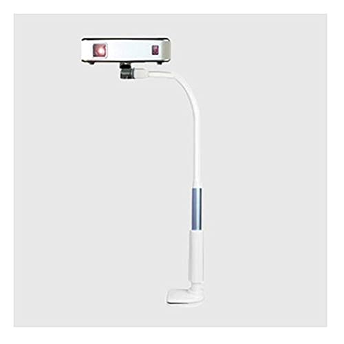 Soporte de proyector con base espiral giratoria 360° azul miniatura 1