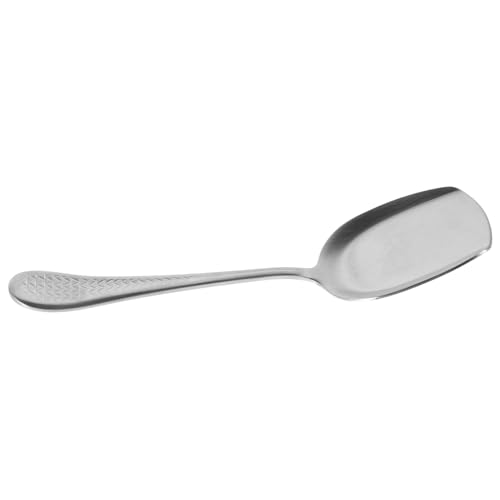 Garneck 18/10 Stainless Steel Serving Shovel Buffet Restaurant Utensil Salad Serving Spoon Decorative Dishwasher Safe