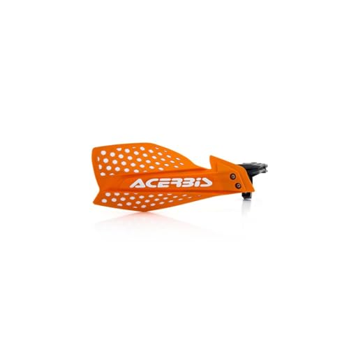 Image of Acerbis X-Ultimate Handguards - Orange /White