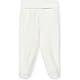 babidu Unisex Baby Strampler Polaina Elastico, Weiß, 3 Monate