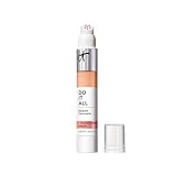 IT Cosmetics, Do It All Radiant Concealer, Corrige, Ilumina y Rellena la Piel, Larga Duración, Antiojeras, Tez Luminosa, Formulado con Sérum Multivitaminas, 7 ml, Tono: Medium Neutral 305