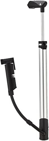 Topeak Road Morph G Bike Pump with Gauge, Black, Silver, Large x w x h ﻿35 x 5.7 x 2.8 cm/ 13.8” x 2.2” x 1.1”, TRP-3G