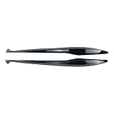 Pour Corvette C8 2023 – 2024 Z06, Version Large Jupes Latérales De Voiture En Fiber Carbone Noir Brillant, Adaptées À La