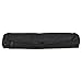 Yoga Mat Bag Full-Zip Waterproof Carrier with Adjustable Strap for Gym Sports Travel Storage 72x16cm Black Grey（Black）