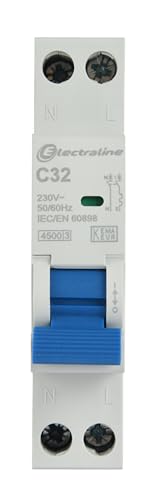 Disjoncteur 32A 1P+N 240V courbe C Electraline 87005 tableau - 5