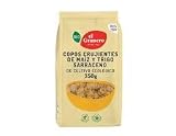 Pack 2x350g Copos de Maíz y Trigo Sarraceno | Selección Crujiente | Sin Gluten (SG) | Calidad Vegana | Energía de Larga Duración | Textura de Alta Resistencia