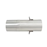 Le tuyau d'échappement du silencieux de moto adopte une conception de tuyau d'échappement à double sortie pour réduire le poids total, obtenir une sortie maximale, un excellent son et une grande praticité.