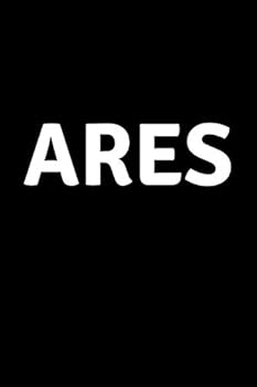 Ares : Personalized Notebook - Simple Gift for Man/Boyfriend/Boss Named Ares Journal Diary (110 Pages, Blank, Lined 6 X 9 Inches)
