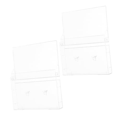 Ciieeo Cassette Tapes Organizer Box Plastic Holder Simple Appearance for Easy Viewing and Versatile Storage for Cassettes