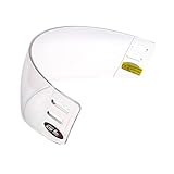 GY V300 Hockey Visor Ice Hockey Half Shield Visor Hockey Helmet Shield Clear Universal/CE Certified/Inside Anti-Fog/Anti-Scratch Outside