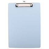 Tableau d'écriture avec clip - polyvalent, peut être utilisé comme stockage de fichiers de données, tableau d'écriture, tableau de commande, etc., presse-papiers portable