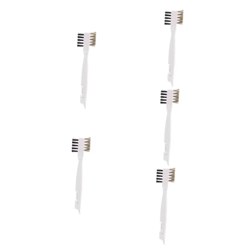 TOVINANNA Gas Stove Scrub Brush Kitchen Cleaning Tool for Cooktop Grease and Grime Removal Gaps Cleaning Brush for Oil Stains and Burn Marks Easy to Use and Design